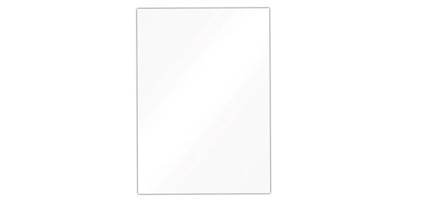 Papel autoadhesivo blanco alto brillo 50x70 cm
