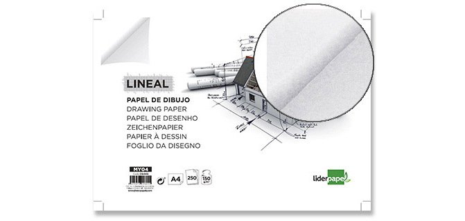 Papel dibujo marca mayor din a4 hoja