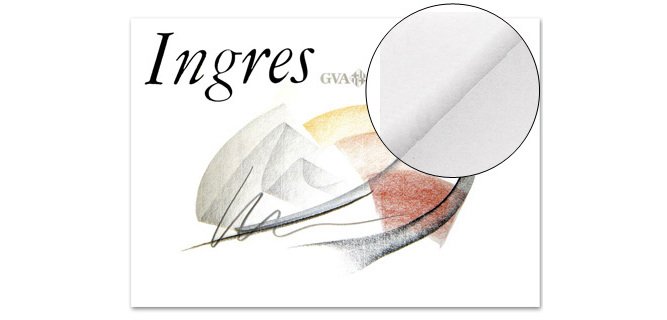 Papel ingres 50x70 blanco -108 gr