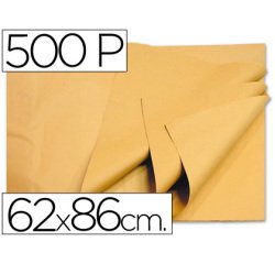 Papel manila crema 62x86 cm paquete de 500 hojas