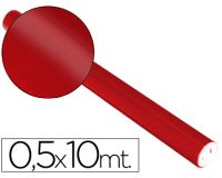 Papel metalizado en rollo continuo de 0,5 x 10 m