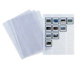 Funda pardo folio 4 taladros 200 mc lomo reforzado para 20 diapositivas