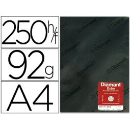 Papel vegetal diamant din a4 92 gr hoja