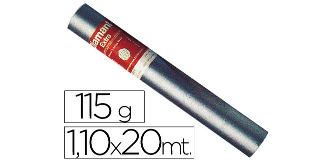 Papel vegetal diamant 110-115 gr rollo de 1.10x20 mt