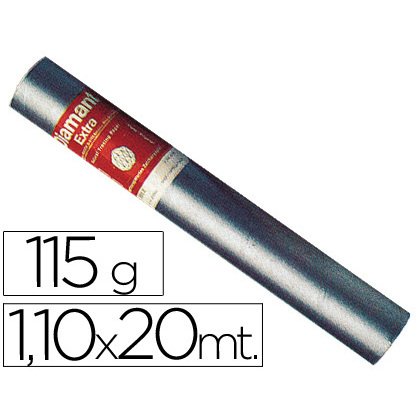 Papel vegetal diamant 110-115 gr rollo de 1.10x20 m