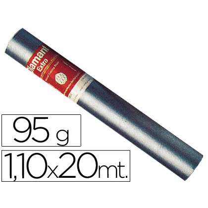 Papel vegetal diamant 90-95 gr rollo de 1.10x20 m