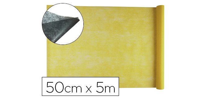 Tejido sin tejer liderpapel terileno 25 g/m2 rollo de 5 m