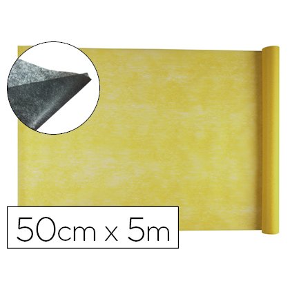 Tejido sin tejer liderpapel terileno 25 g/m2 rollo de 5 m amarillo