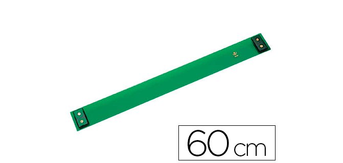 Paralex faber castell 60 cm plastico verde