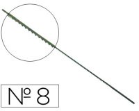 Pelos de segueta madera nº8 caja de 144 unidades