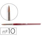 Pinceles acuarela liderpapel nº 10 virola cromada pelo engomado