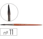 Pinceles acuarela liderpapel nº 11 virola cromada pelo engomado