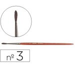 Pinceles acuarela liderpapel nº3 virola cromada pelo engomado