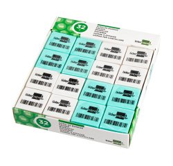 Goma de borrar liderpapel miga de pan para lapiz cuadrada