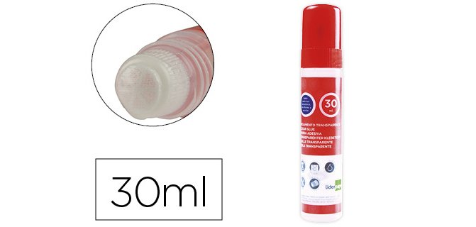 Pegamento liderpapel transparente para papel 30 ml