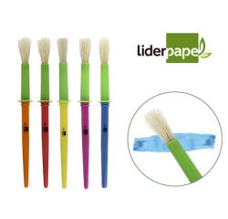 Pinceles escolares liderpapel mediano