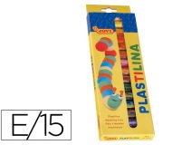 Plastilina Jovi -estuche de 15 barras