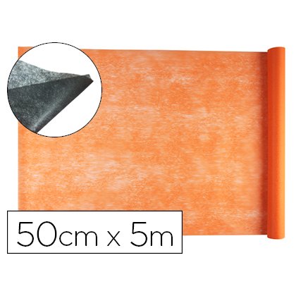 Tejido sin tejer liderpapel terileno 25 g/m2 rollo de 5 m naranja