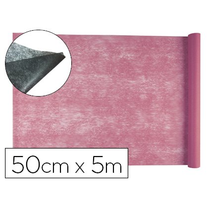 Tejido sin tejer liderpapel terileno 25 g/m2 rollo de 5 m rosa