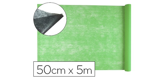 Tejido sin tejer liderpapel terileno 25 g/m2 rollo de 5 m