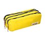 Estuche portatodo liderpapel rectangular 3 bolsillos amarillo pastel 185x80x70 mm