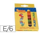 Plastilina Jovi -estuche de 6 unidades