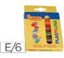 Plastilina Jovi -estuche de 6 unidades