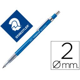 Portaminas staedtler mars 2 mm con clip y afilaminas