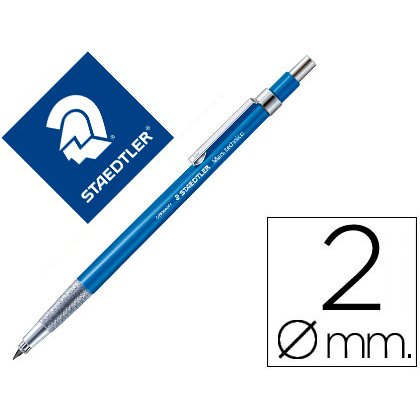 Portaminas staedtler mars technico 2 mm con clips y afilaminas
