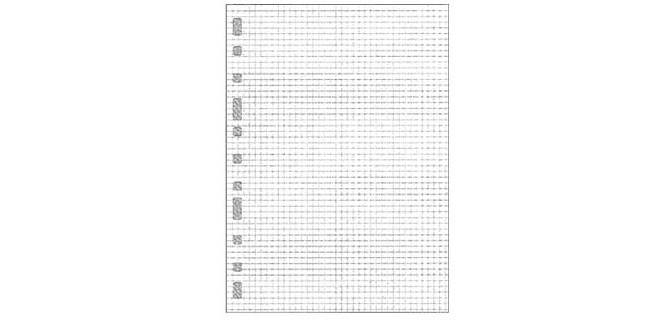 Recambio papel 4º / A5+ cuadrícula 4mm multifin 3002