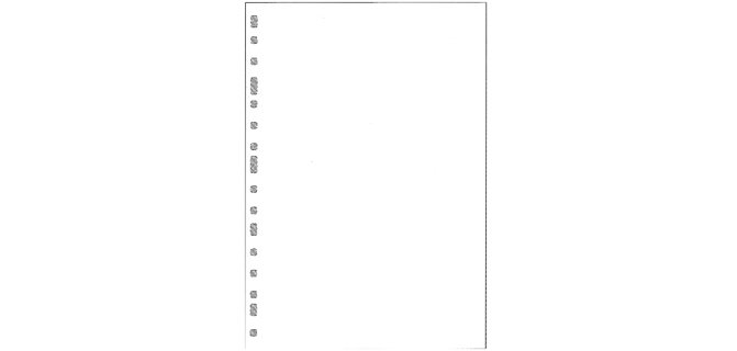 Recambio multifin 3002 cuarto natural liso blanco 50 hojas 155x215 mm