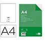 Recambio liderpapel Folio 100 hojas 60g  liso sin margen 4 taladros