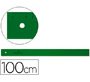 Regla faber castell 100 cm plastico verde