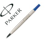 Recambio rotulador roller parker 0,8 mm azul