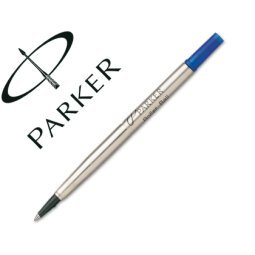 Recambio rotulador roller parker 0.8 azul