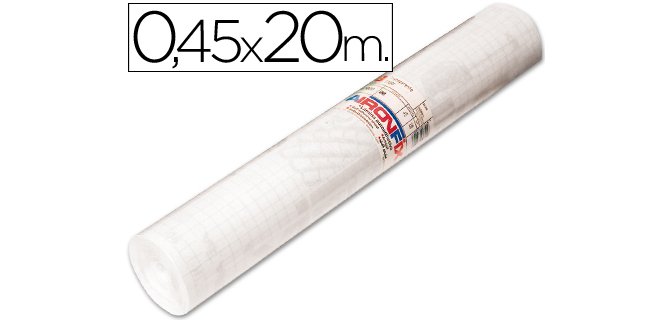 Rollo adhesivo Aironfix transparente 