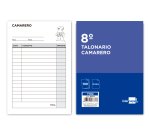 Talonario liderpapel camarero octavo sin iva 102