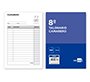 Talonario liderpapel camarero octavo sin iva 102