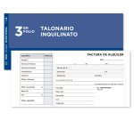 Talonario liderpapel inquilinato tres en folio 107 con condiciones