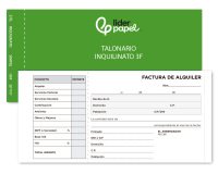 Talonario liderpapel inquilinato tres en folio 107 con condiciones