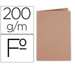 Subcarpeta liderpapel folio kraft 200g/m2