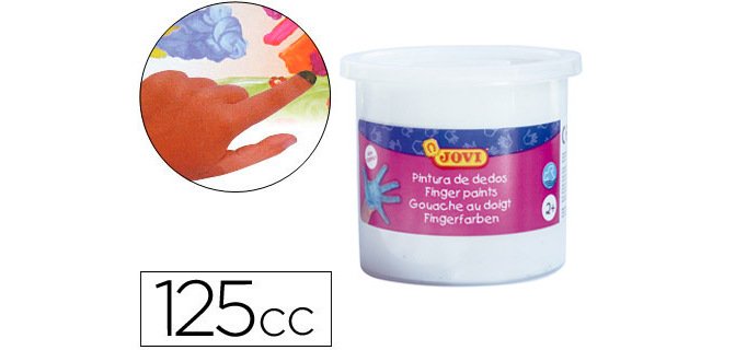 Pintura a dedos Jovi - Bote de 125 cc