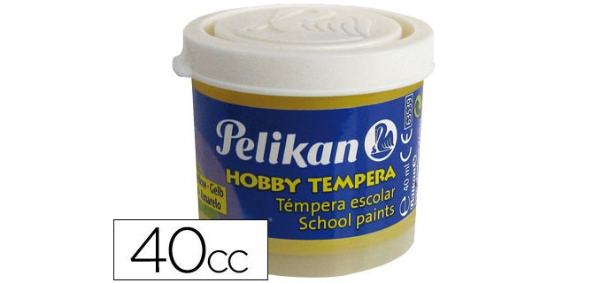 Témpera escolar Hobby Pelikan - Bote de 40 cc