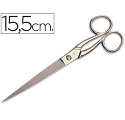 Tijera oficina forbici acero inoxidable 6\" 15,5 cm