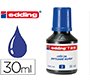 Tinta rotulador edding t-25 azul bote 30 ml