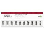 Tira de rifa liderpapel sencilla 1 al 1000