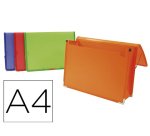 Carpeta liderpapel portadocumentos polipropileno din a4 colores surtidos