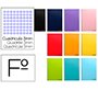 Cuaderno espiral liderpapel folio smart tapa blanda 80h 60gr cuadro 3mm con margen colores surtidos