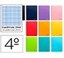 Cuaderno espiral liderpapel cuarto smart tapa blanda 80h 60gr milimetrado 2mm colores surtidos