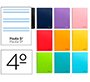 Cuaderno espiral liderpapel cuarto smart tapa blanda 80h 60gr rayado montessori 5mm colores surtidos